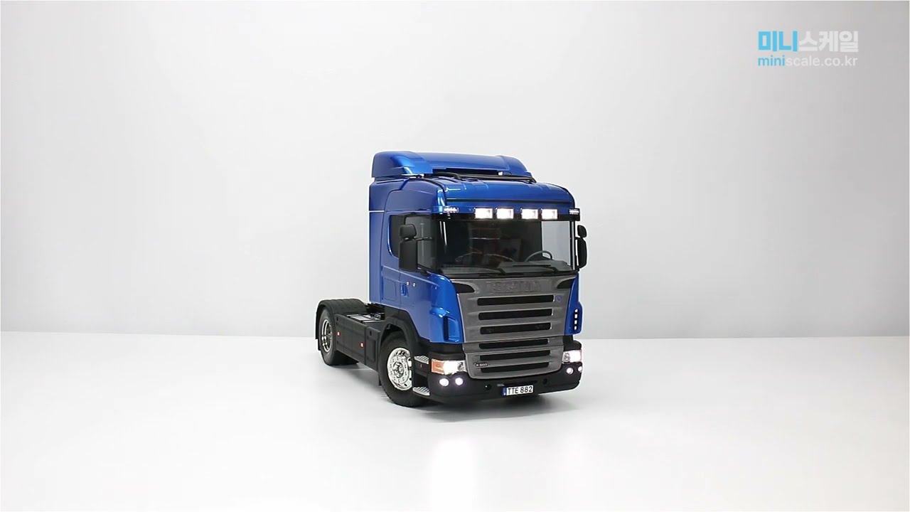 1/14 R/C Tamiya Scania R470 Highline Metallic Blue | #56318 - YouTube