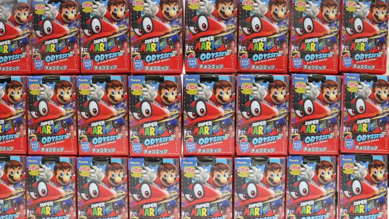 チョコエッグ スーパーマリオオデッセイ×大量 シークレット ｹﾞｯﾄ