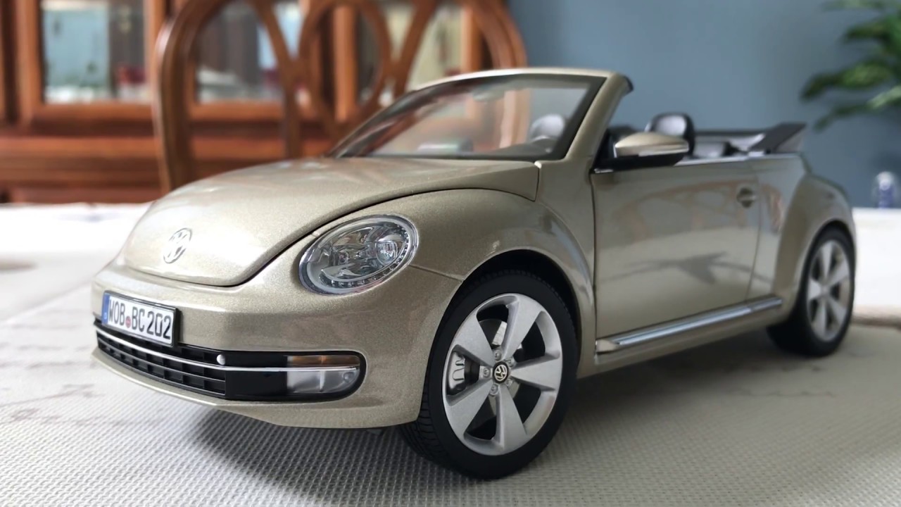 Review of Volkswagen Beetle Convertible by Kyosho (Scale 1/18