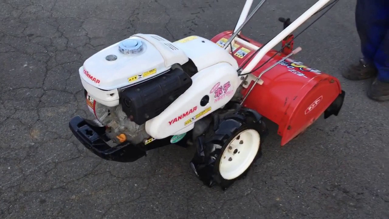 YANMAR 耕運機 ミスターポチ MRT5 EXRZ 一軸正逆転 使ってみました