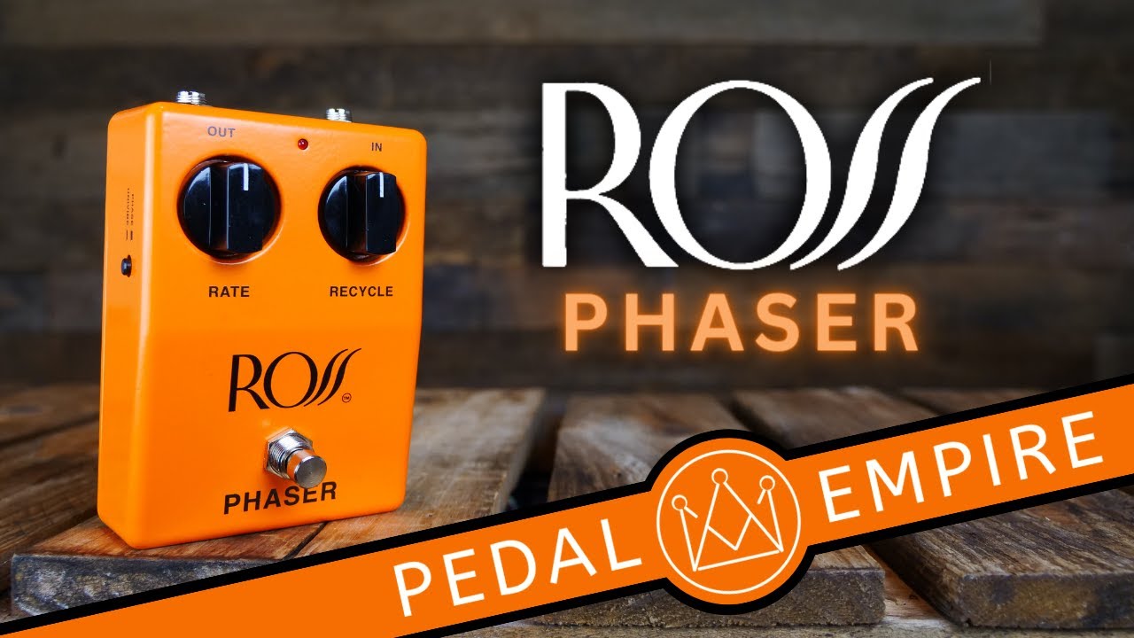 ROSS Pedals PHASER - Pedal Empire - YouTube