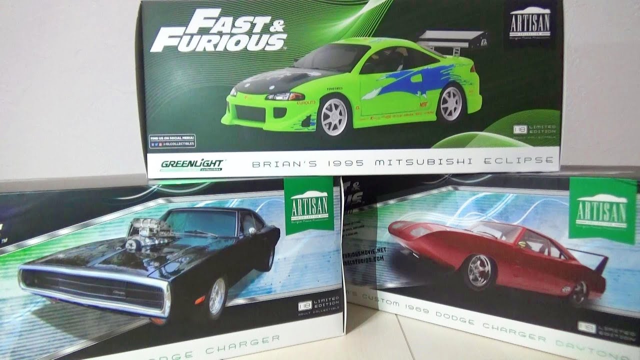 1/18 Open the Green Light Wild Speed (Fast & Furious) and play