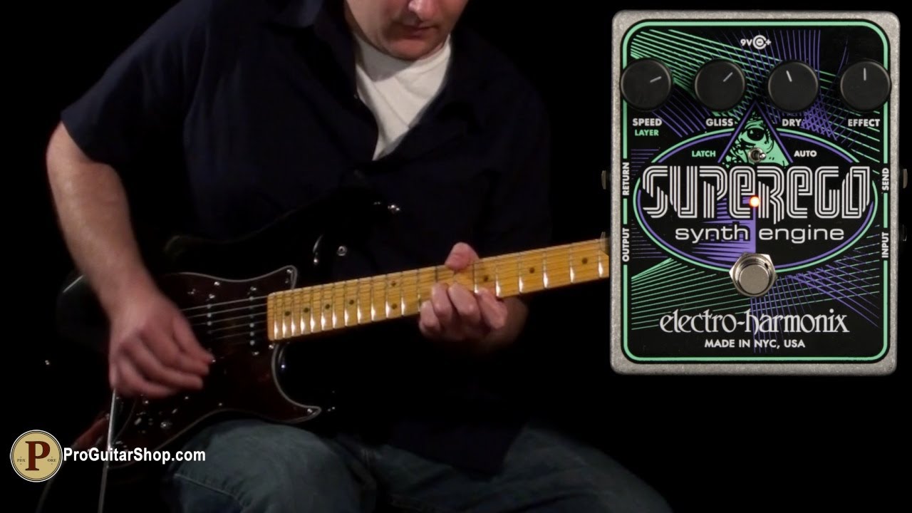 Electro-Harmonix Superego Synth Engine - YouTube