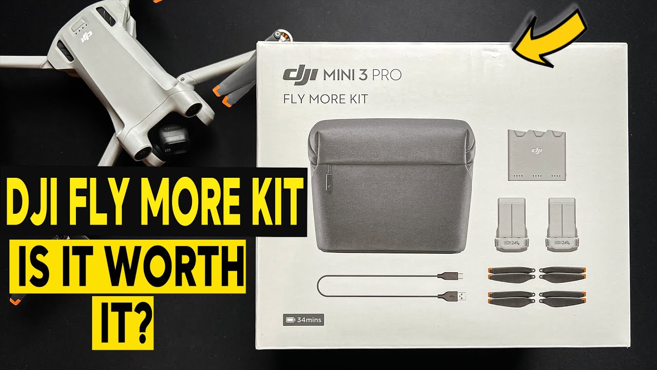 DJI Mini 3 Pro FLY MORE KIT - IS IT WORTH IT? - YouTube