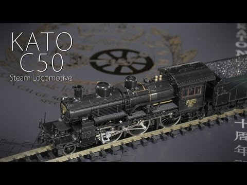 Unboxing] KATO New C50 Steam Locomotive N-gauge 50th Anniversary