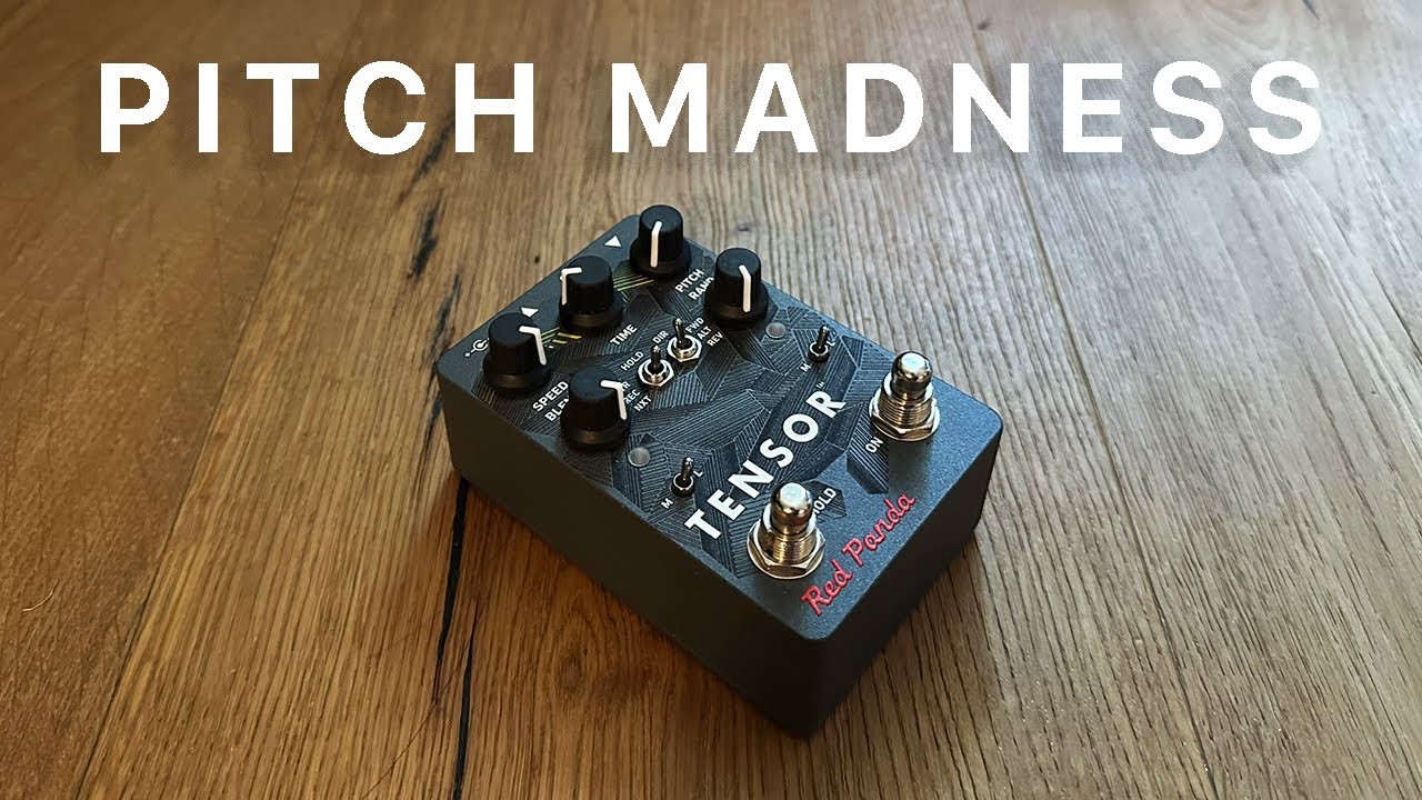 Red Panda Tensor - CONTROLLABLE Pitch and Time Perfection - YouTube