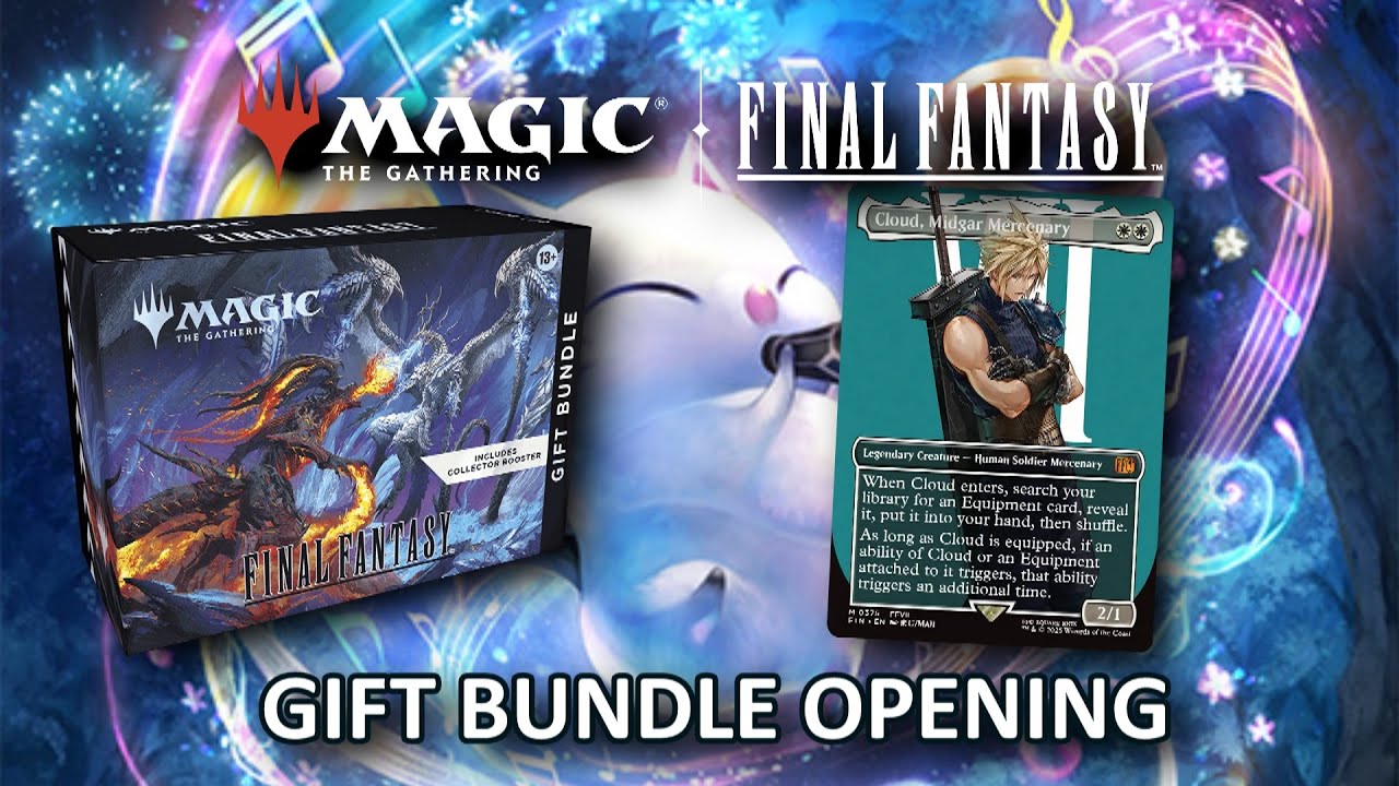 Final Fantasy Gift Bundle Opening | MTG | - YouTube