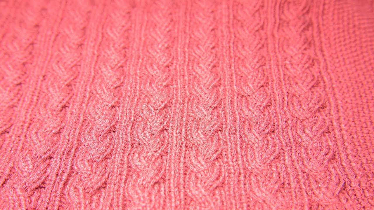 手編みのブランケット（リバーシブル） - YouTube