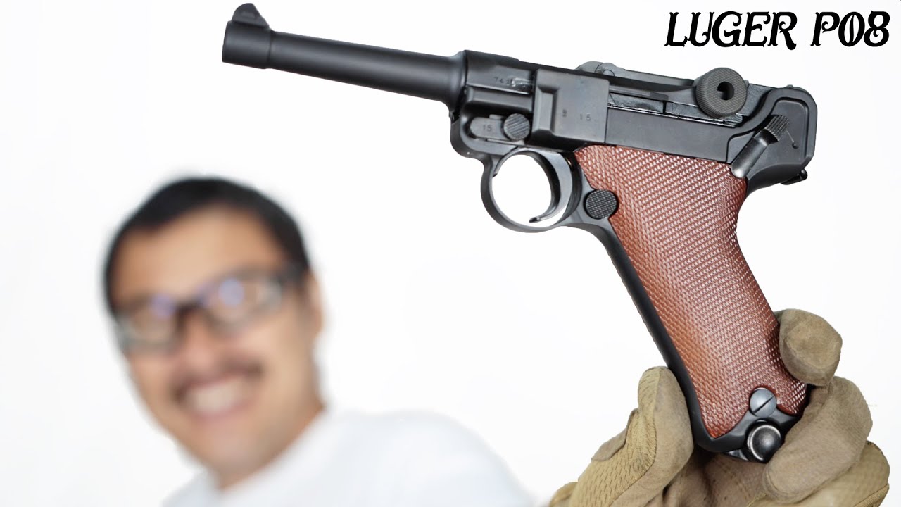 タナカ ルガーP08 1918 エルフルト 4インチ HW ガスブローバック