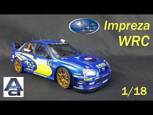 1/18 AutoArt 2005 Subaru Impreza WRC review - YouTube