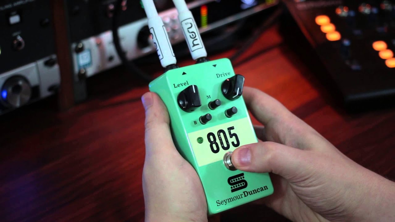 Seymour duncan 805 Overdrive Overdrive, distortion & fuzz effect pedal