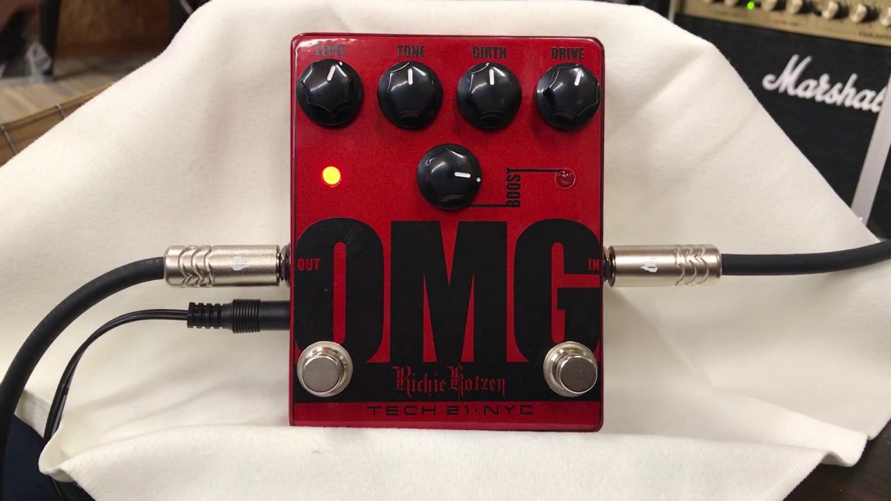 TECH21 OMG Richie Kotzen Overdrive - YouTube