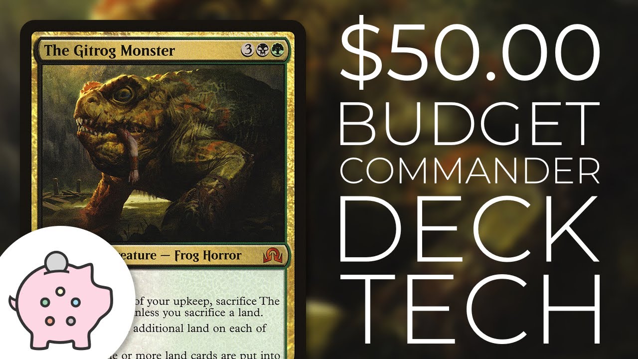 The Gitrog Monster | EDH Budget Deck Tech $50 | Dredge Combo