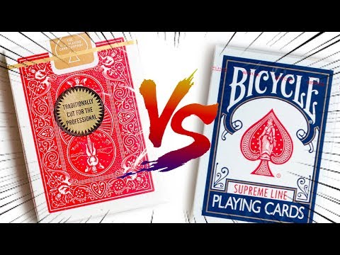 Shocking Results] Bicycle Gold Standard vs Supreme Line [Which do