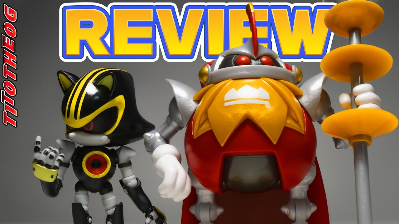 Jakks Pacific Metal Sonic 3.0 and Heavy King Unboxing and Review