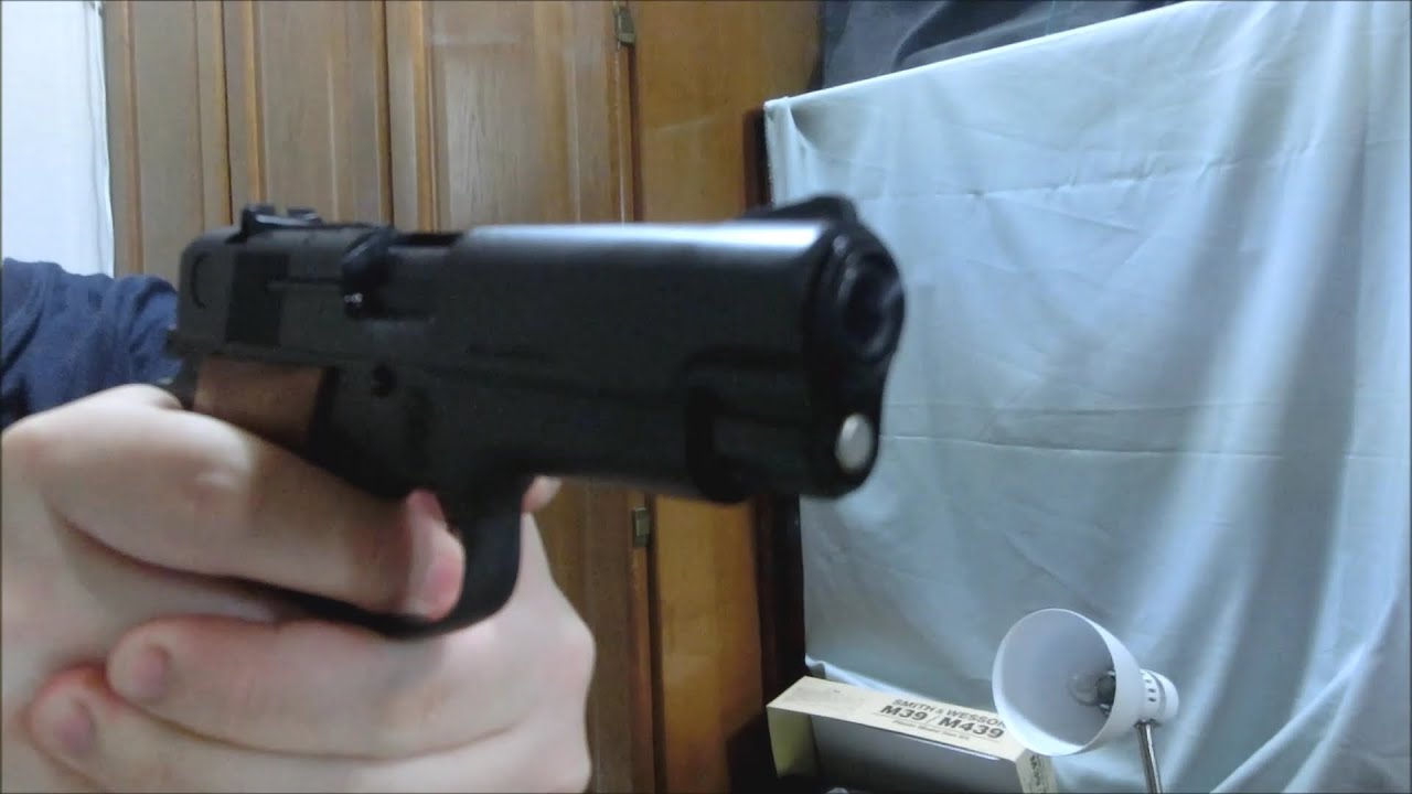 マルシン S&W M39 組立キット 発火編: mitupuuのプラ・モデルガン