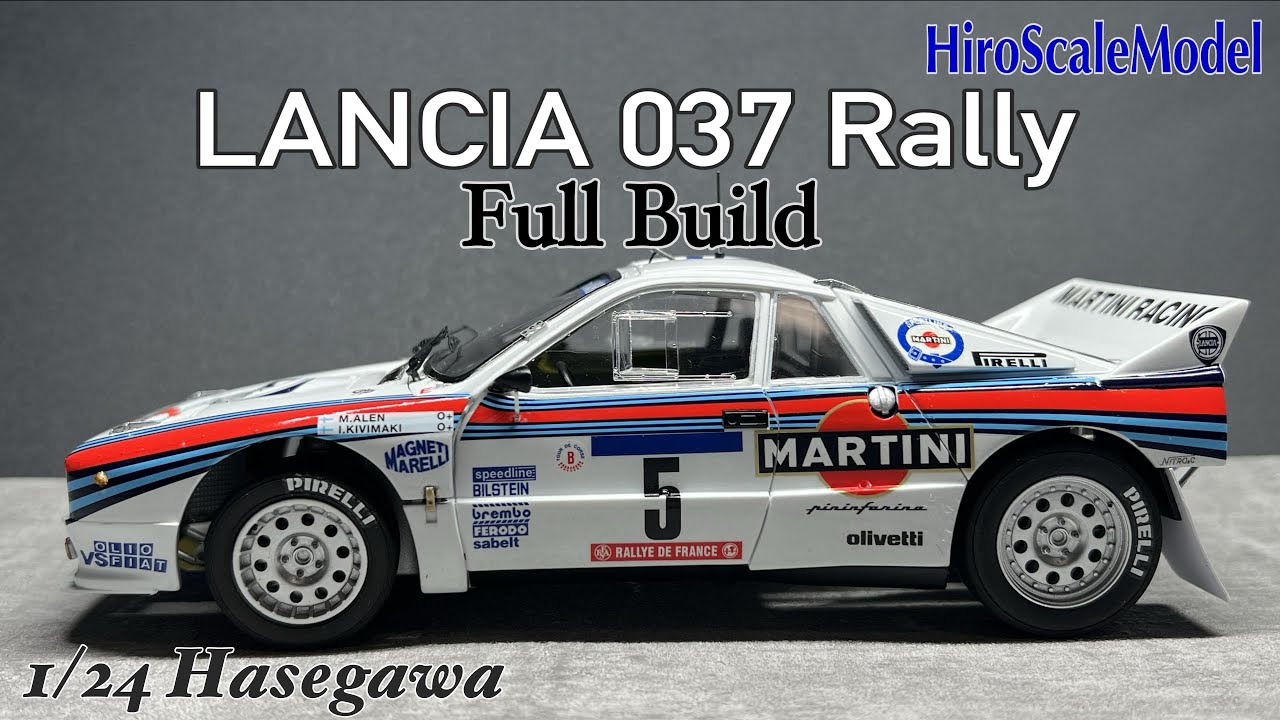 Full ] 1/24 Lancia 037 Rally '1984 Tour de Corse Rally Winner