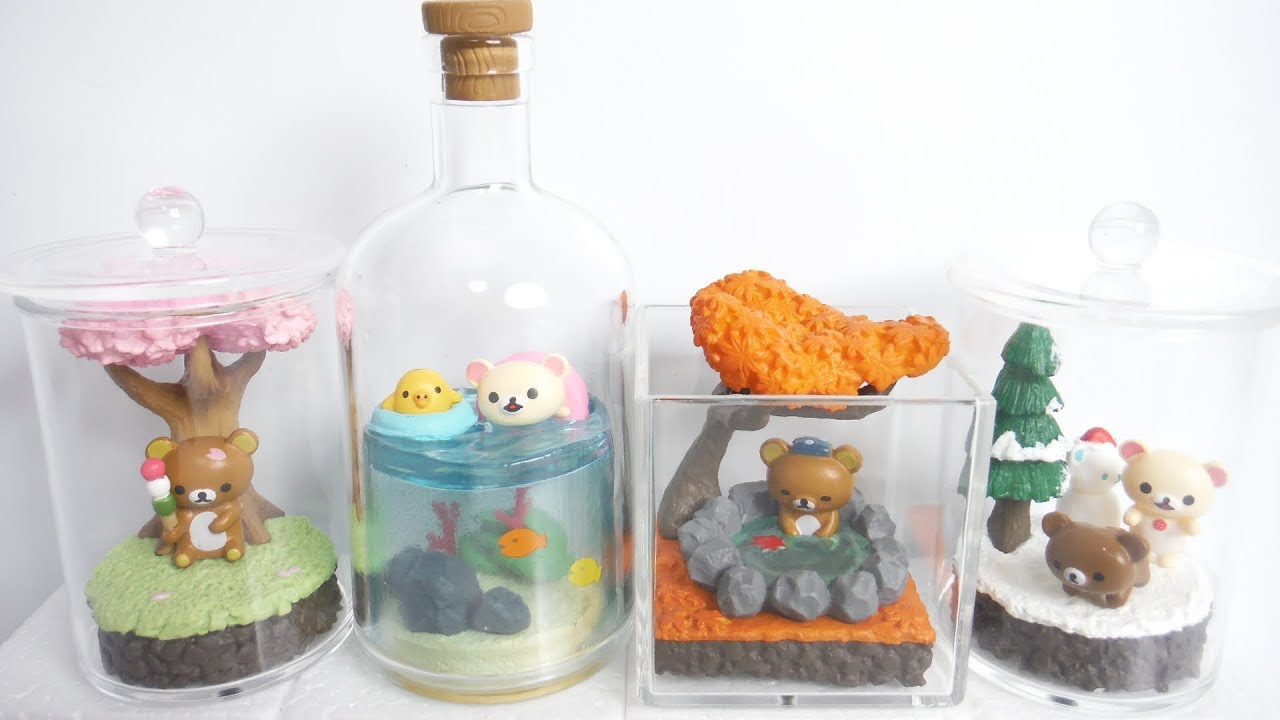 Re-Ment Rilakkuma Seasonal Terrarium 全6種 開封 リラックマ 季節の