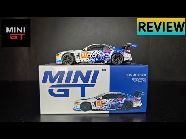 Mini GT - Flagship Exclusive BMW M4 GT3 Fist 2025 China GT