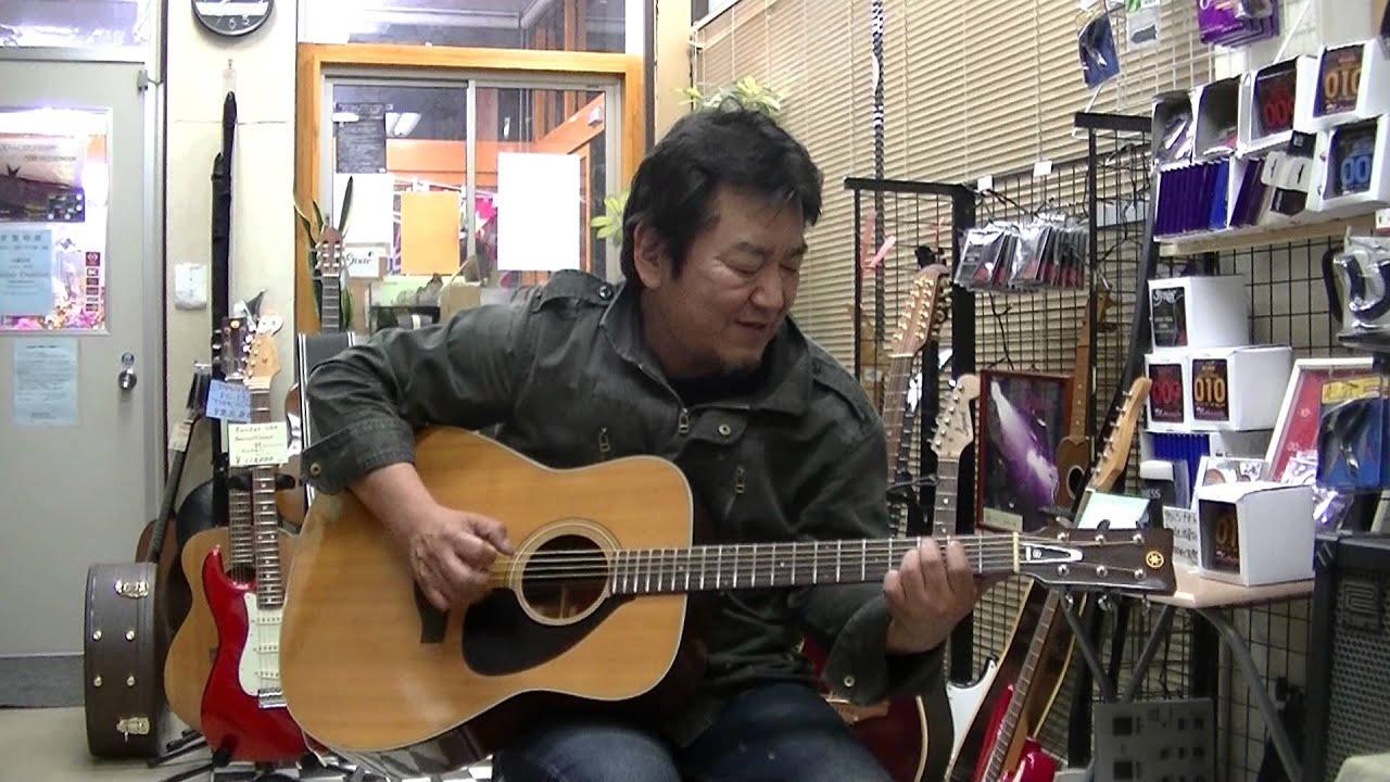 ヤマハFG－180赤ラベル 72年最終型 ギターフロンティア - YouTube