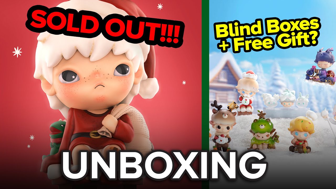 Unbox Merry Christmas Mr HIRONO Pop Mart x Inner Flow x Designed