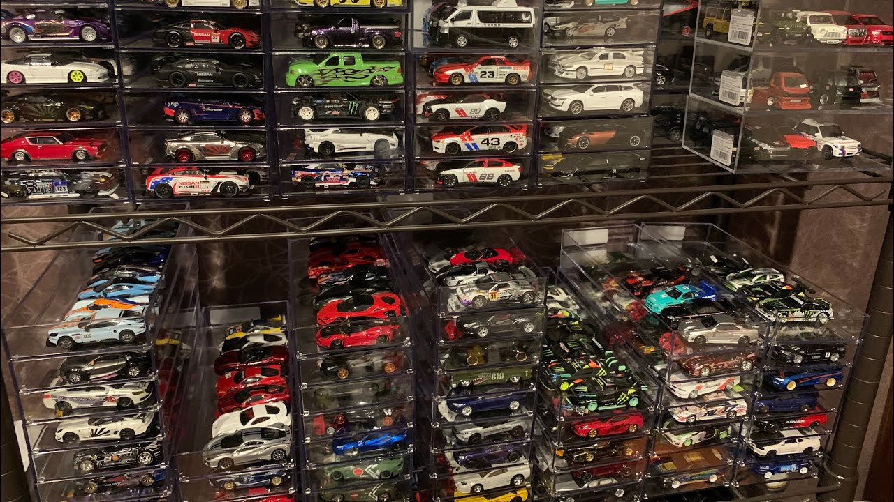 所有5000台以上⁉️ 100円ショップケース トミカ・ホットウィール 1/64