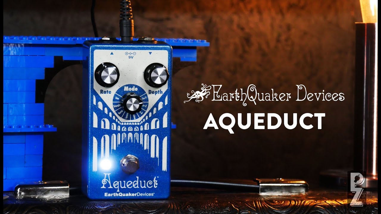 EarthQuaker Devices Aqueduct Vibrato Demo - YouTube