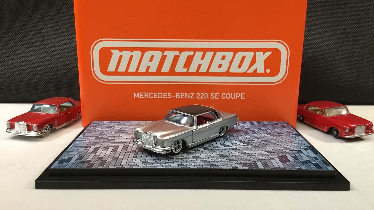 2021 Matchbox Creations Mercedes-Benz 220 SE Coupe - YouTube