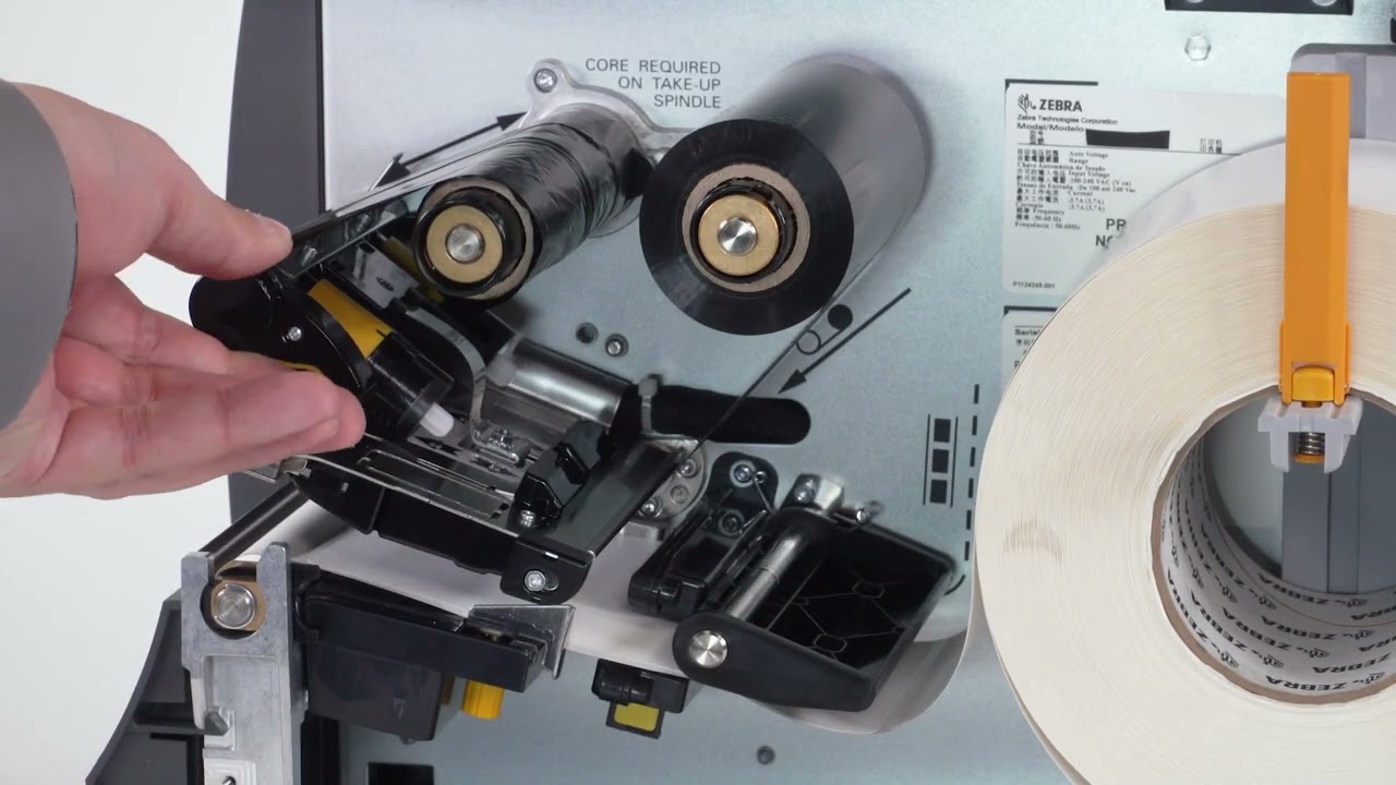 How to Clear a Head Open Error on a Zebra ZT231 - YouTube