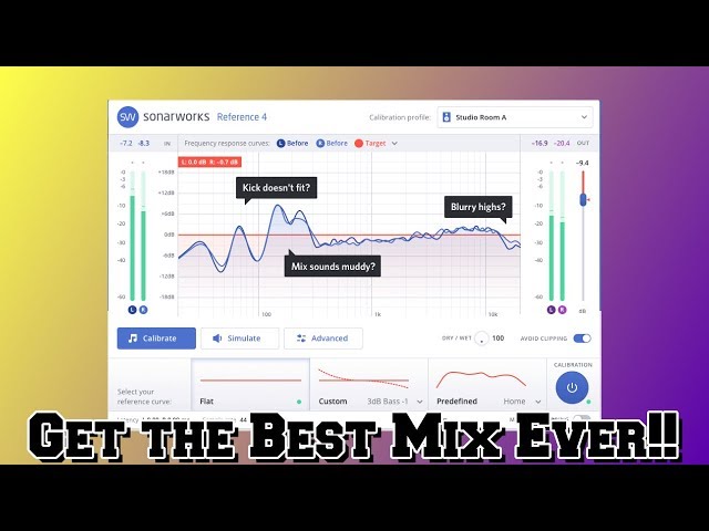 Sonarworks Reference 4 GET THE BEST MIX WITH ANY HEADPHONES