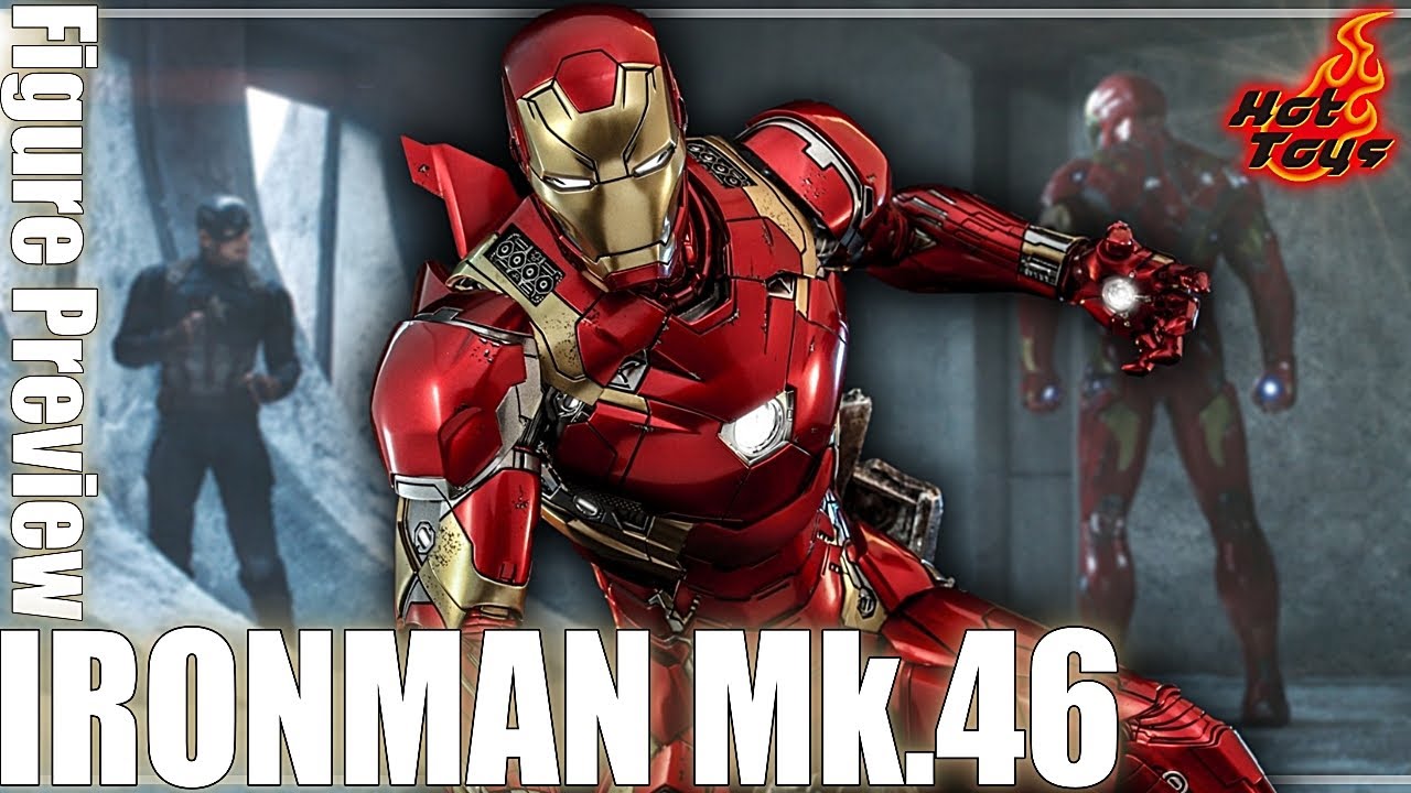 HotToys】IRONMAN Mk.46 DICAST Figure Preview - YouTube
