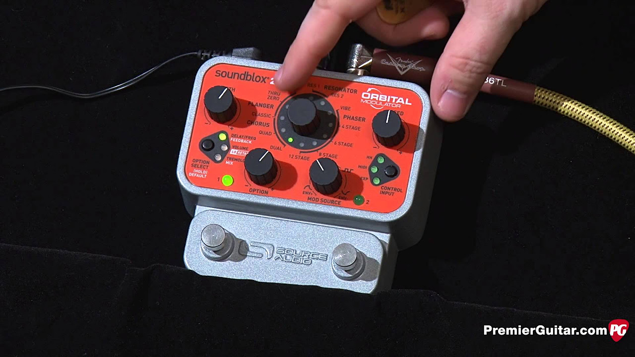 Review Demo - Source Audio Orbital Modulator - YouTube