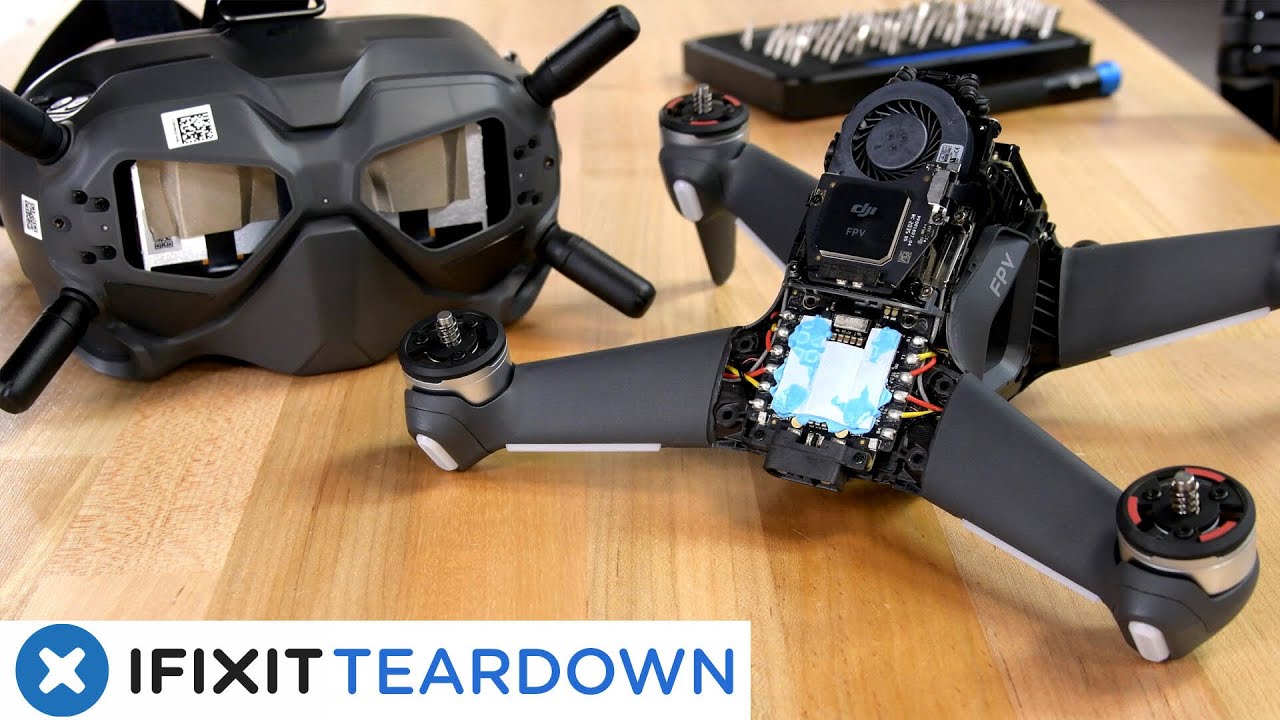 DJI FPV Combo Teardown: Can DJI's New Drone Kill the Custom Drone
