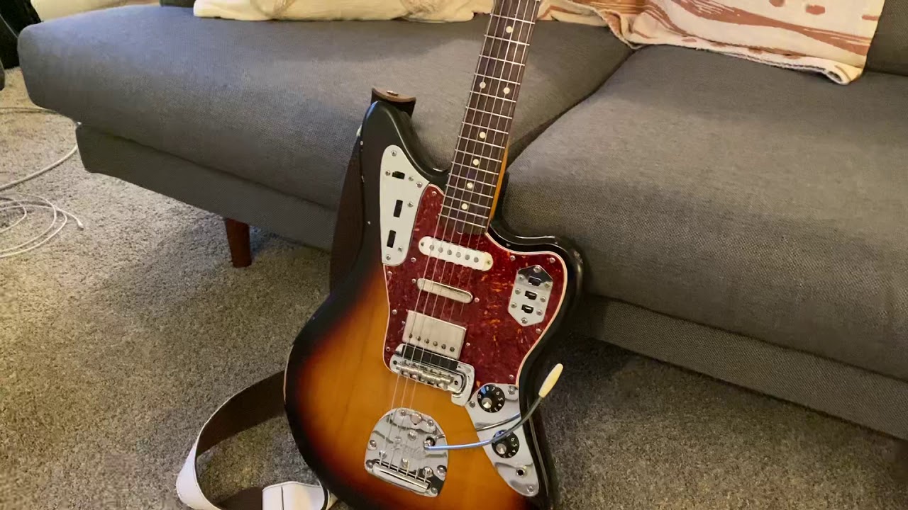 Heavily Modded 1996 MIJ (made in Japan) Fender Jaguar - YouTube