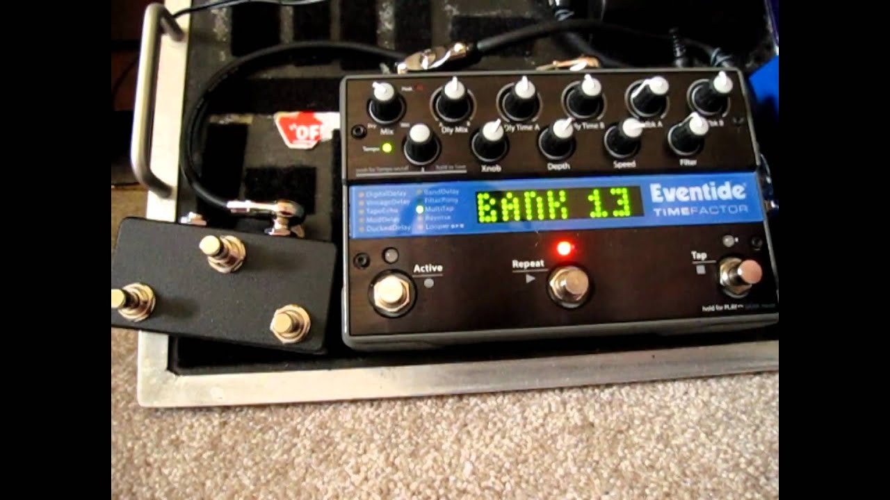 Eventide Timefactor - Features Overview + T1M Aux Switch - YouTube