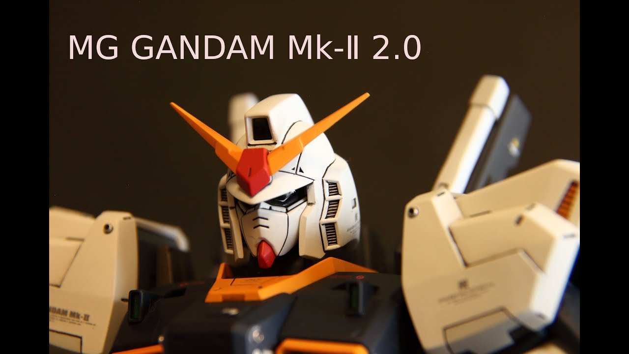 MG GUNDAM Mk-Ⅱ Ver.2.0 全塗装 改修 - YouTube