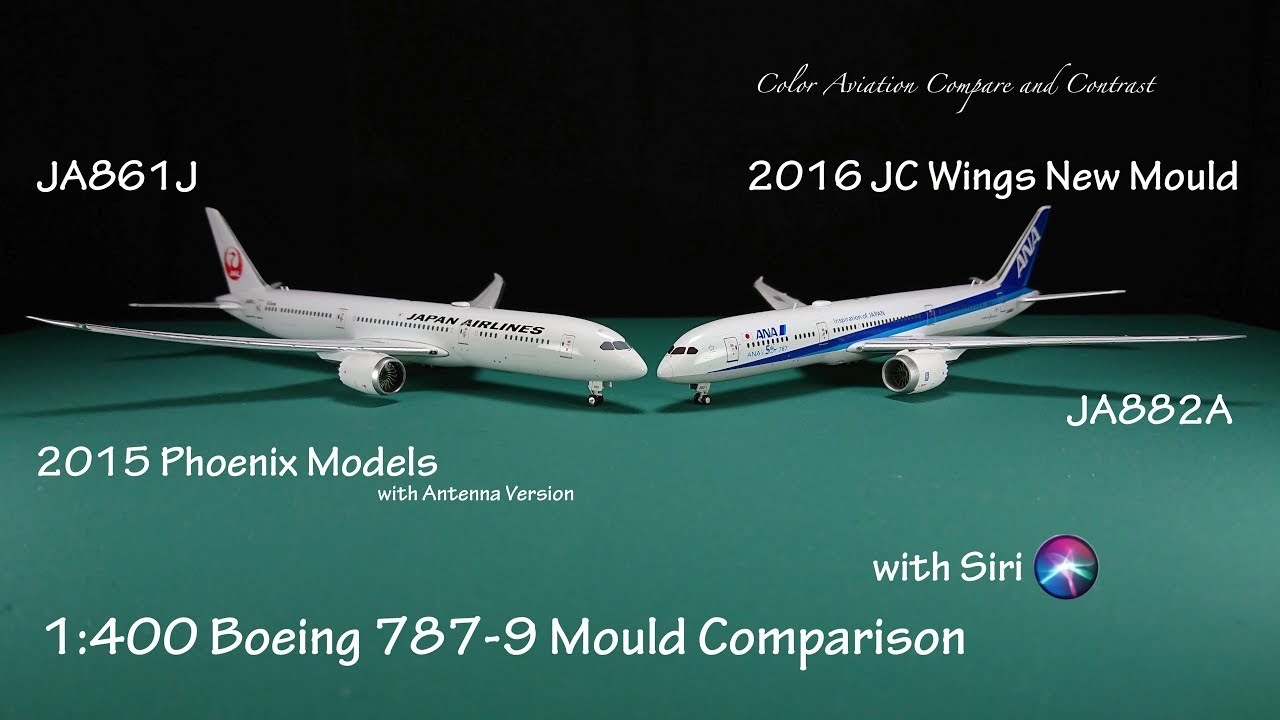 Boeing 787 Phoenix vs JC Wings ? 1:400 JAL JA861J vs ANA JA882A