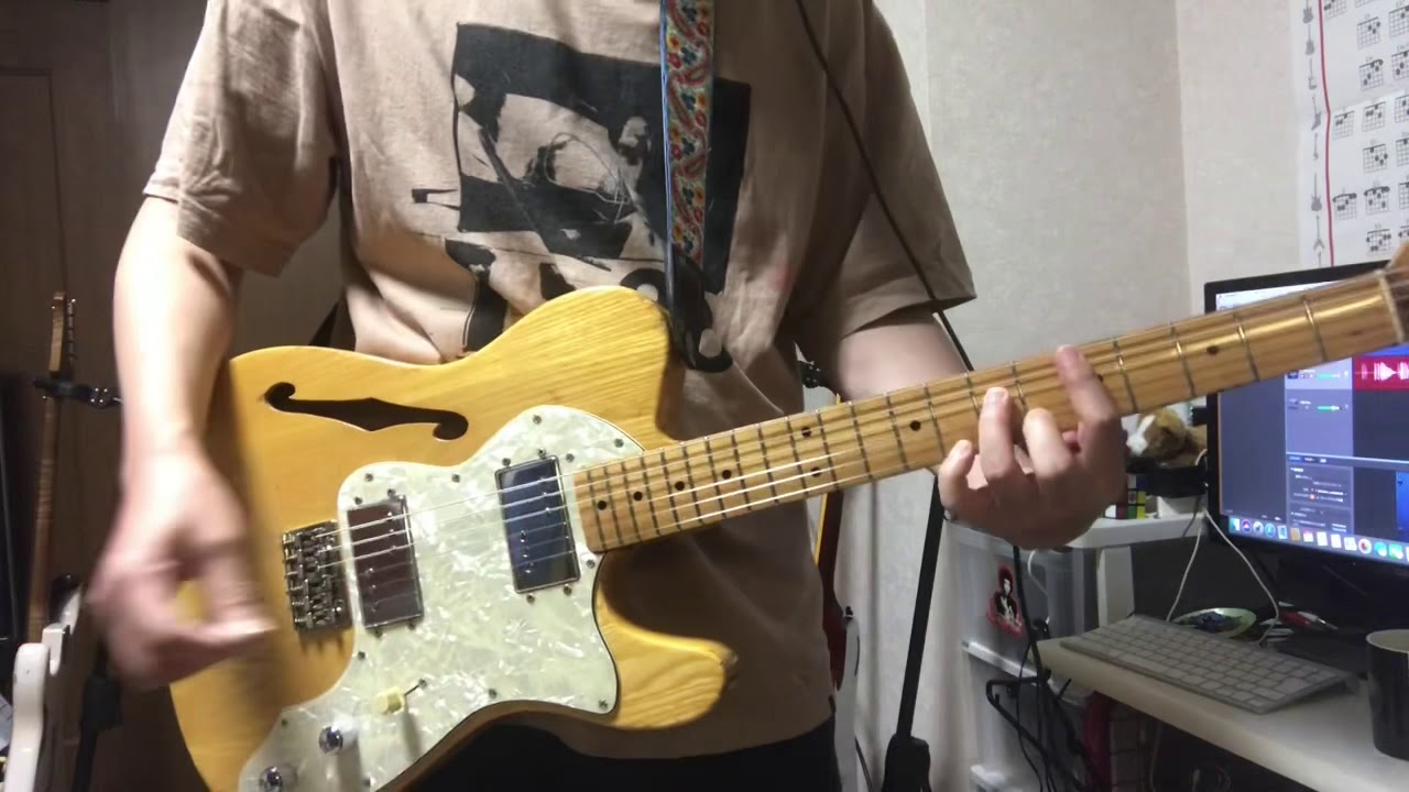 1977 GRECO TELECASTER THINLINEを手に入れたので、テストで弾いてます