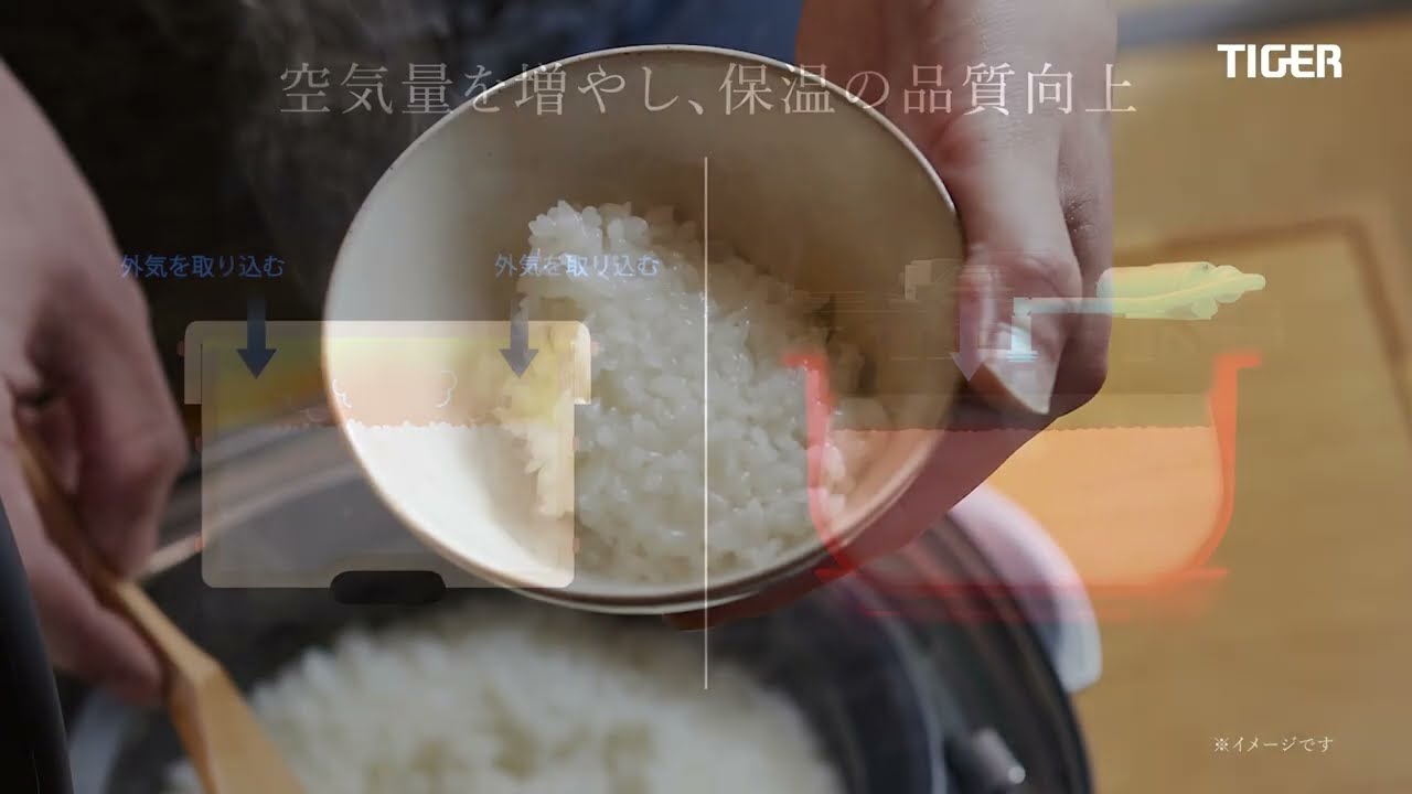 土鍋ご泡火炊き JRX-G型｜タイガー魔法瓶 - YouTube