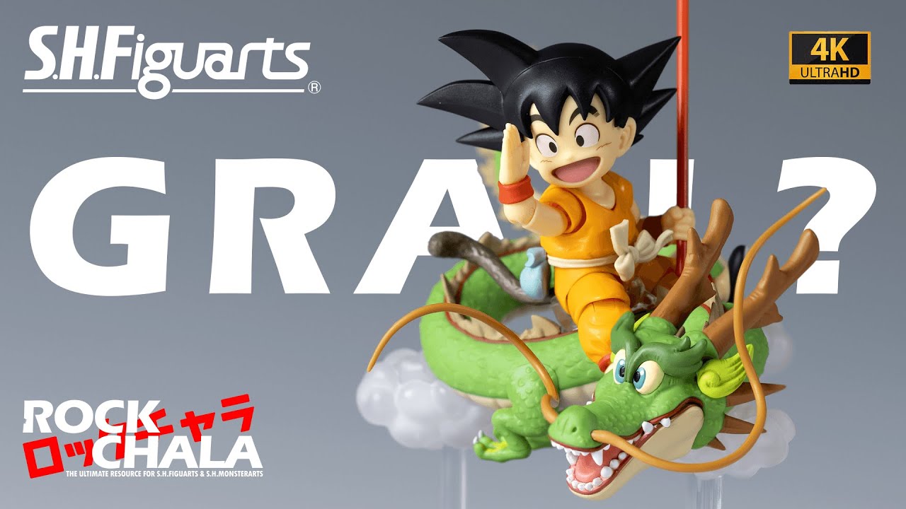 Rockchala】S.H Figuarts Dragon Ball SON GOKU & Dragon -40th