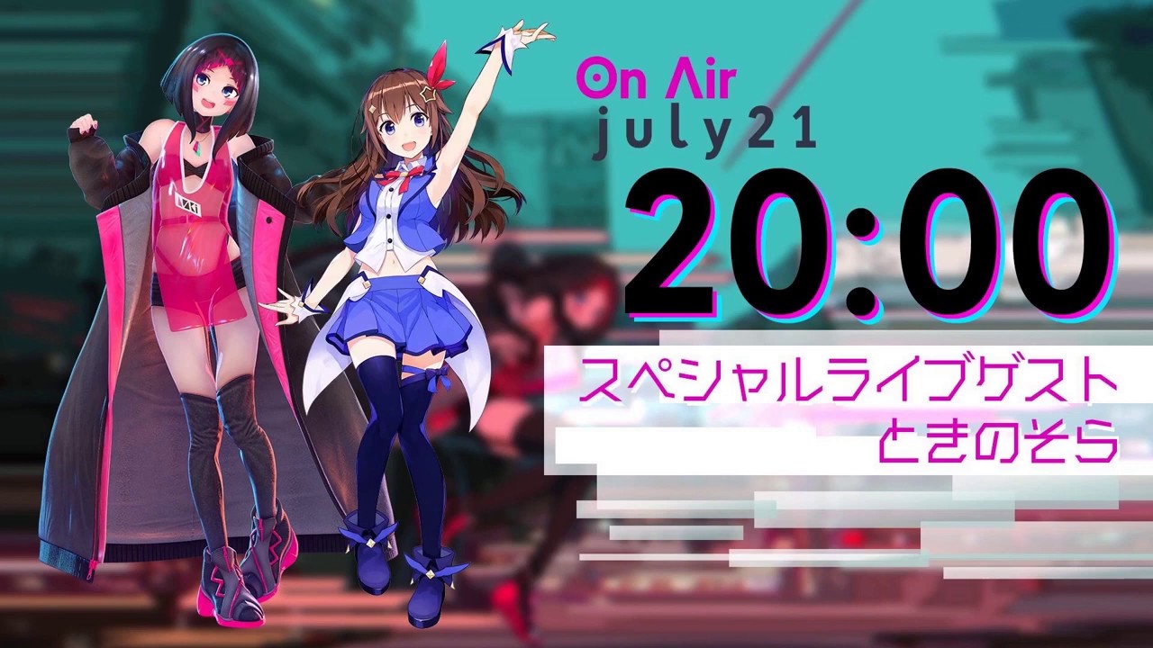 SPライブゲスト：ときのそら】AZKi生放送 #8 Talk&Live - YouTube