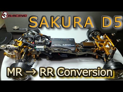 SAKURA D5MR to RR] Showcasing the Gold! Ultimate RR Drive
