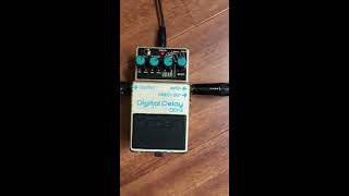 Boss DD3 Japan with Analogman Mod | Delay Pedal - YouTube