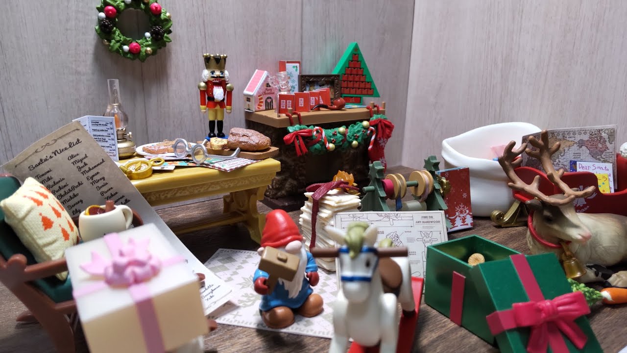 リーメント】サンタさんのおうち ぷちサンプルシリーズ ミニチュア