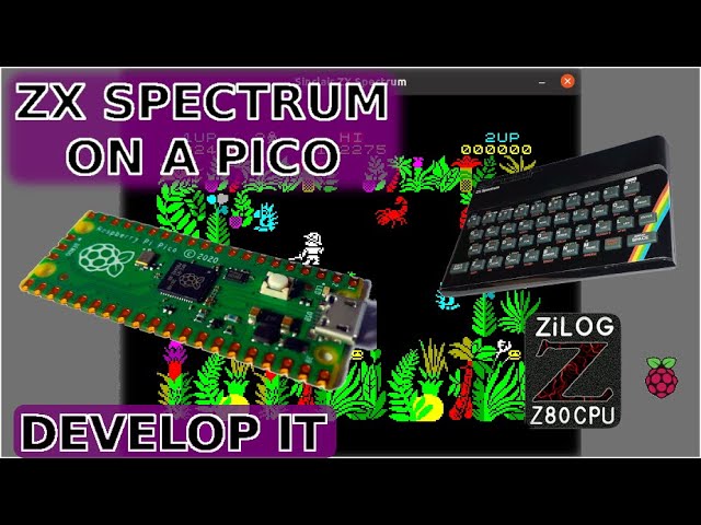 RPi Pico As A Sinclair ZX Spectrum - YouTube