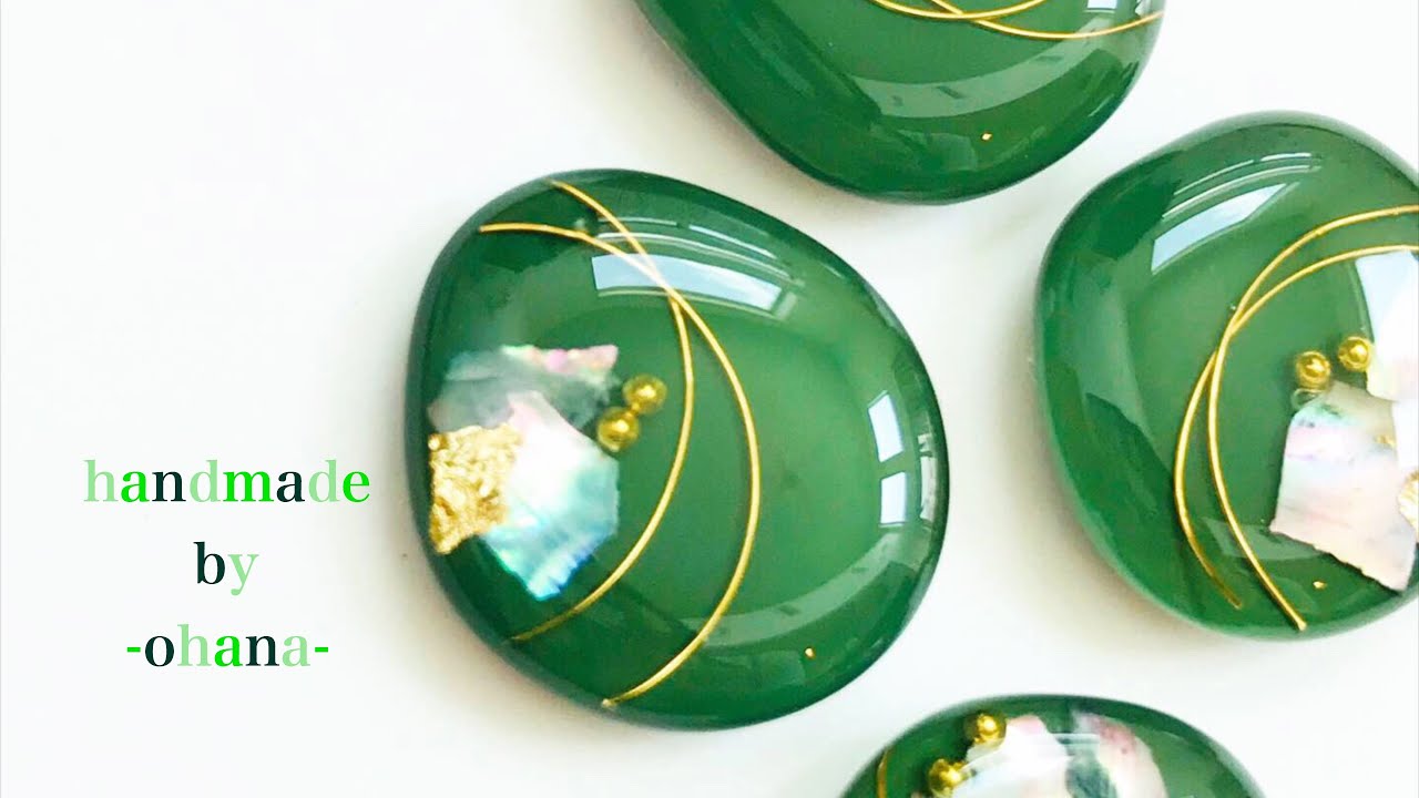 デザイン40選】モールドを使わず作るオリジナルレジンアクセサリー