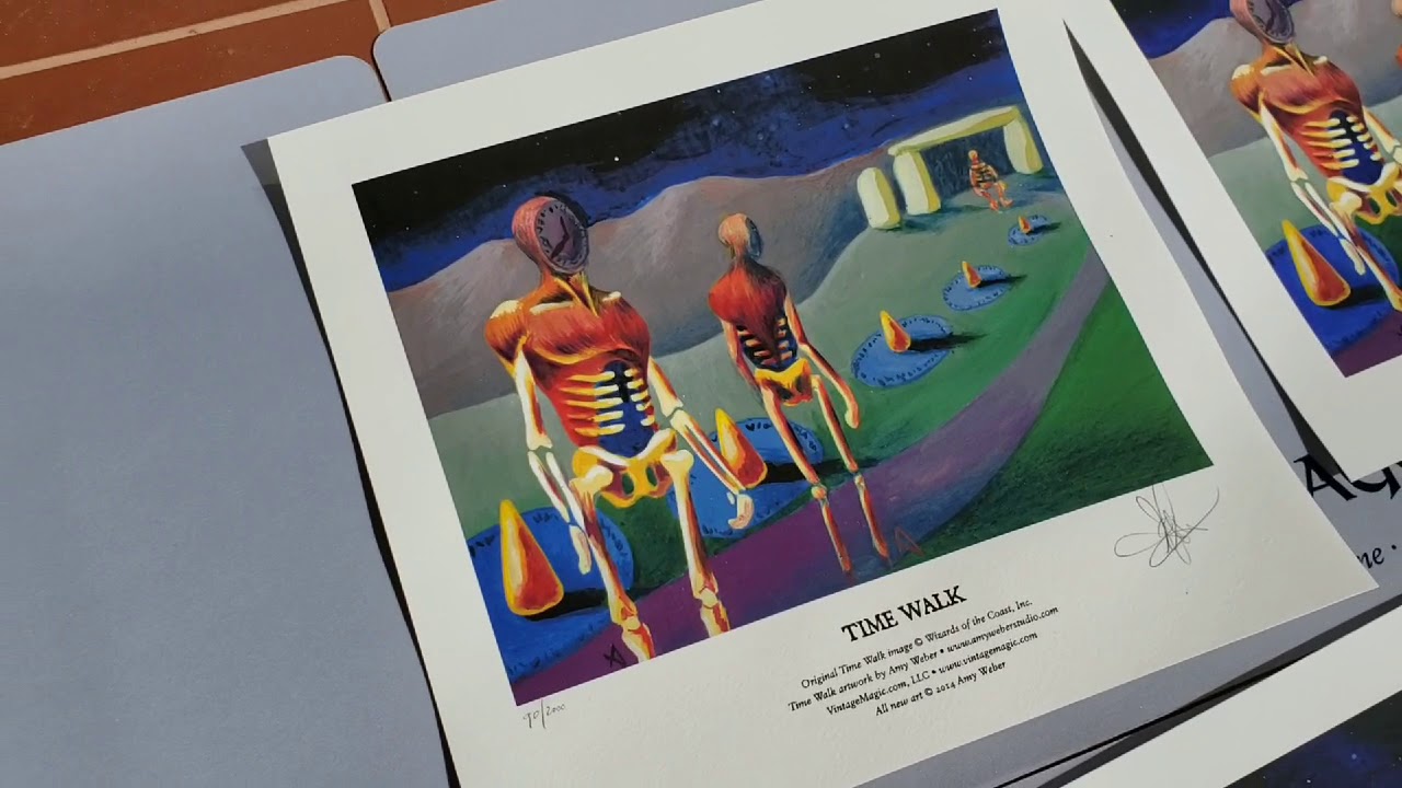 Beautiful Time Walk Prints by Amy Weber = WHY Power 9/Dual Land