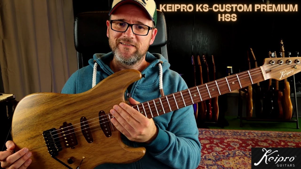 The Ultimate HSS Guitar?! Keipro KS-Custom Premium Demo - YouTube