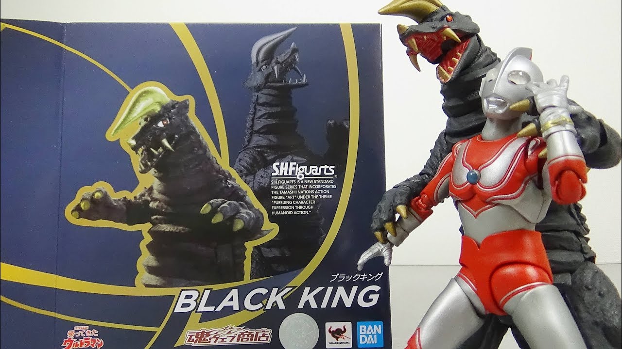 S.H.Figuarts Black King Figuarts Review Premium Bandai - YouTube