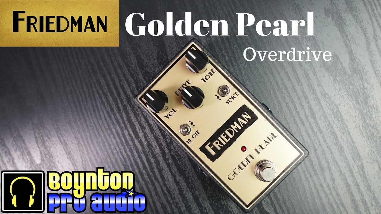 Friedman Golden Pearl Demo & Playthrough - YouTube